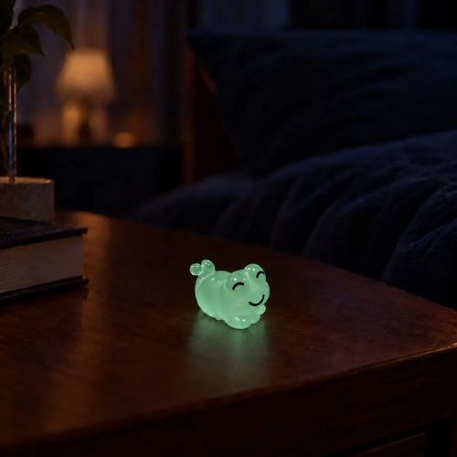 Miniature Glow Cute Resin Frog Assorted (1pc)